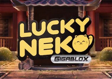 lucky neko gigablox slot by yggdrasil gaming logo