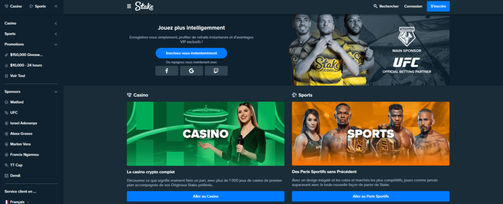 Casino en ligne Stake