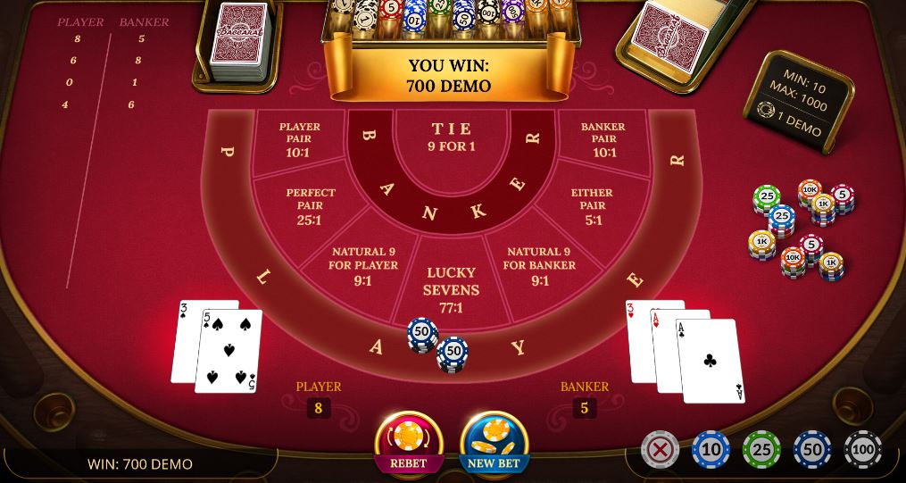 win baccara casino