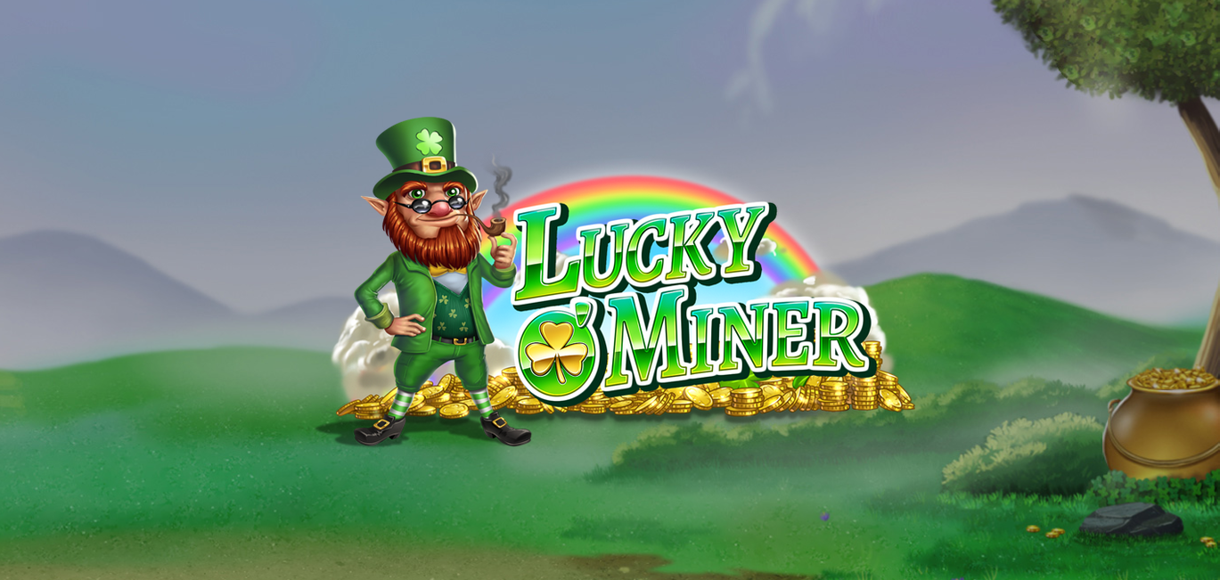 Lucky o Miner casino logo