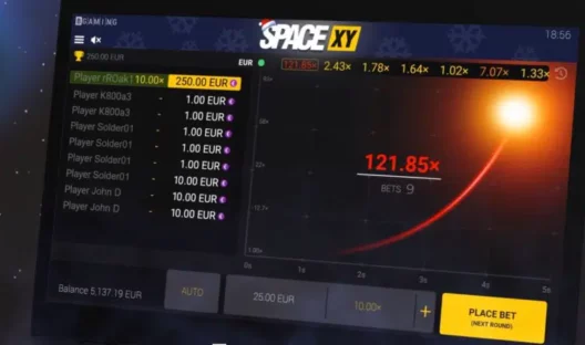 Le jeu de casino Space XY